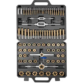 Vevor Gewindebohrer- und Schneideisensatz 86-teilig M3 bis M12 Nr. 4 bis 5/8 Zoll
