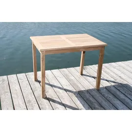 LINDER EXCLUSIV Gartentisch 90 x 70 x 75 cm Teakholz