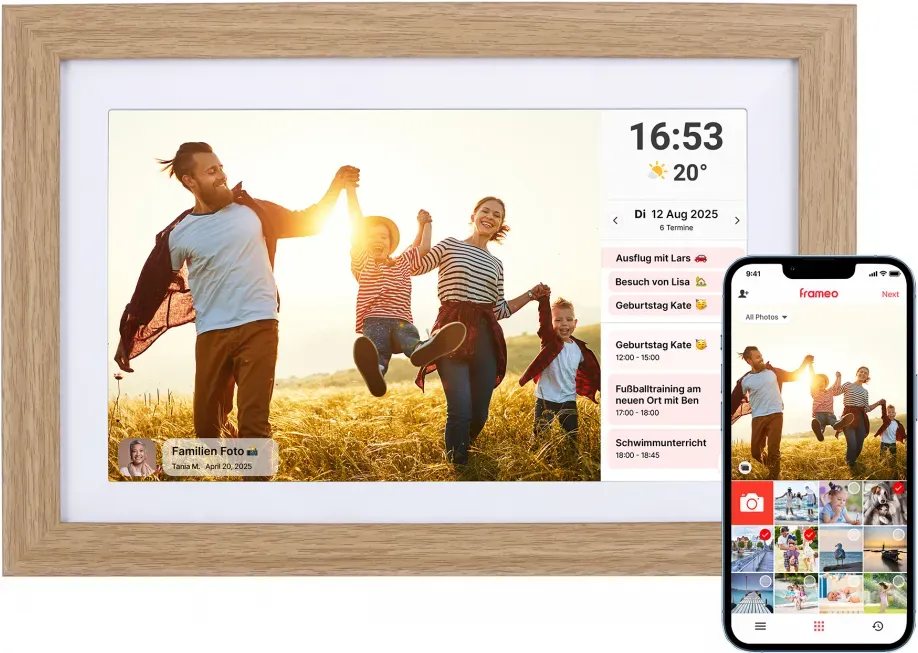 Rollei Smart Frame WiFi 103 Eiche