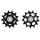 Shimano Cues RD-U6000/U4000 Schaltwerkrollen Kit 9/10-fach