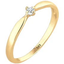 Elli DIAMONDS Ring gold 58