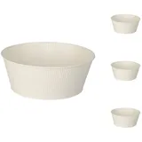 Mojawo Ø 28 x 12 cm Weiß