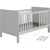 VitaliSpa Babybett Ajaton, Weiß 144.4 x 83 cm