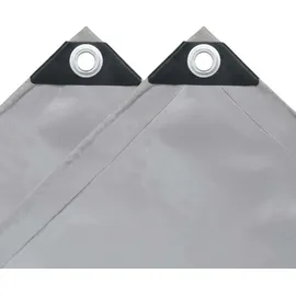 vidaXL Abdeckplane 650 g/m2 4x8 m Grau