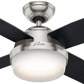 Hunter Metro 112/132 cm Deckenventilator Chrom