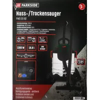 Parkside PARKSIDE® Nass-/Trockensauger »PWD 20 A1«, ca. 200 Airwatt