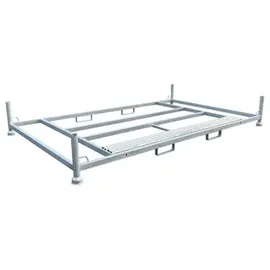 Schake Bauzauntraverse für flache Lagerung, bis 30 Zäune, Gesamthöhe 1,20 m