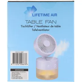 AccuCell USB Tischventilator 0 cm Tischventilator Weiß