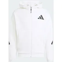 adidas New Z.N.E. Reißverschlusspullover White L