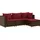 vidaXL Garten-Lounge-Set 4-tlg. braun