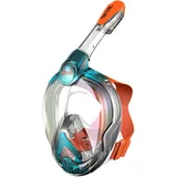 Seacsub Magica Junior-schnorchelmaske - Black / Turquoise - One Size