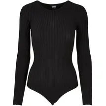 URBAN CLASSICS Rib Knit Body Schwarz 5XL