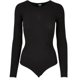 URBAN CLASSICS Rib Knit Body Schwarz 5XL