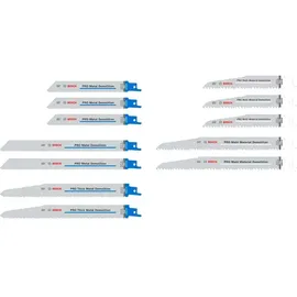 Bosch Pro Demolition Säbelsägeblatt Set 12-tlg.