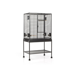 Montana Cages Vogelkäfig Madeira Single - Antik, Sittichkäfig, Käfig,Voliere, Vogelkäfig mit Anflugklappen