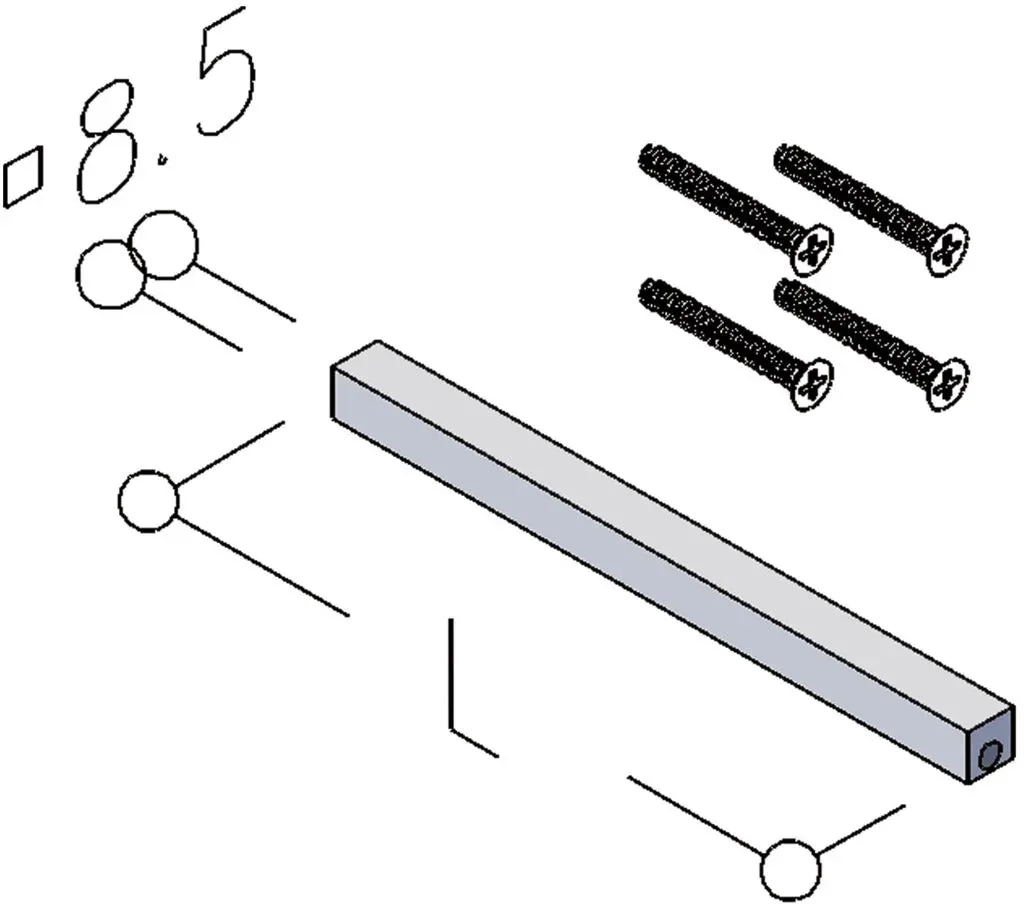 Montageset FS -  130 / 66 - 75