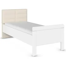 Rauch Einzelbett EVELYN 99 x 214 cm weiß