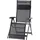 gautzsch - kn handel Igusi Relaxliege Gartenstuhl 74,5 x 122,5 x 6,7 cm grau