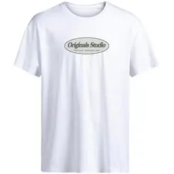 Jack & Jones  T-Shirts & Poloshirts 12284406-BGH  in Weiss, EU L