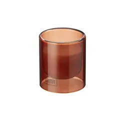 SCHÖNER WOHNEN Kollektion Duftkerze   , braun , Glas,Wachs , Maße (cm): H: 8,5  Ø: 7.5