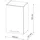 Vicco Badschrank Fame-Line Weiß Hochglanz, Holzwerkstoff, 2 Fächer, Rechteckig, 50x72x34.1 cm,
