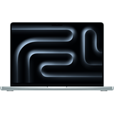 Apple MacBook Pro 35.6cm(14‘‘) M3 Pro 11-Core Silber CTO M3 Pro 11-Core CPU 14-Core GPU 36GB RAM, 512GB SSD, 96W – BTO MRX63D/A