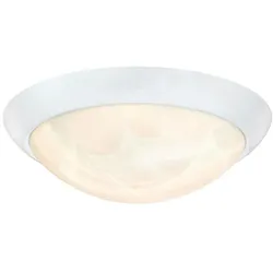 Westinghouse Dimmbare LED Deckenleuchte 28 cm Weiß satiniert