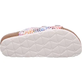 ROHDE Damen Pantolette Weite G mit Schnallen und weichem Lederfußbett Alba 5620, Größe:43 EU, Farbe:Weiß