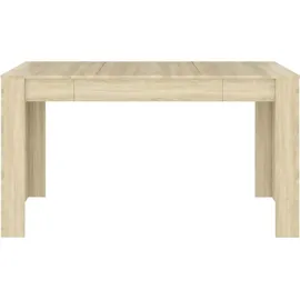 vidaXL Sonoma-Eiche 140 x 76 x 74,5 cm braun