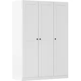OTTO home Drehtürenschrank YLVA 135 x 197 x 54 cm Weiß