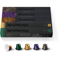NESPRESSO ORIGINAL, Auswahl an Espresso Kaffee, 50 Kaffeekapseln