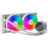 Mars Gaming ML-ONE240 CPU Wasserkühlung, TDP 400W, Infinity Mirror, 2 Silent FRGB Lüfter, Universal Multisocket