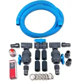 Bypass-Set für Pool-Wärmepumpen Schwimmbeckenheizungen und Solarmodule