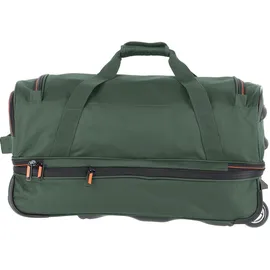 Travelite Basics 2-Rollen Cabin S 55 cm / 51-64 l dunkelgrün