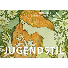 Anaconda Postkarten-Set Jugendstil