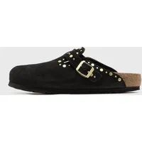 Boston Rivet Suede Leather - black - 36