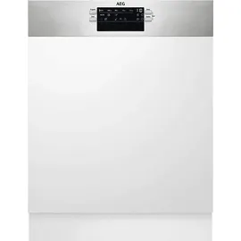 AEG FEE6491AZM Einbau-Geschirrspüler (teilintegrierbar, 598 mm breit, Edelstahl)