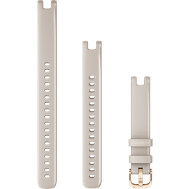 Garmin Ersatzarmband 14mm Silikon für Lily light sand/rose gold (010-13068-01)