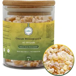 Lebbio - Al-Hojari Oman Weihrauch zum Räuchern - der weltbeste Weihrauch - 100g
