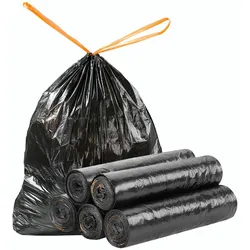Joybos - 5 Rollen Müllbeutel mit Kordelzug