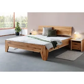 MASSIVMOEBEL24.DE Wildeiche 200 x 200 cm natur geölt Beige