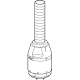 Grohe Servo-Ablaufventil 43486 unterbrechbar für Wandeinbau 43486000