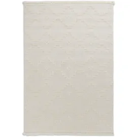 Schöner Wohnen Teppich Summer 80 x 150 cm Polypropylen Beige Creme