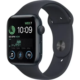 Apple Watch SE 2023 GPS 40 mm Aluminiumgehäuse Mitternacht, Sportarmband Mitternacht S/M