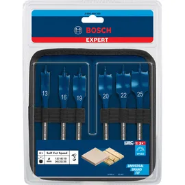 Bosch SelfCut Speed Flachfräsbohrer-Set 13/16/19/20/22/25 mm 6-tlg.