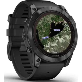 Garmin fenix 7X Pro Solar schwarz/schiefergrau