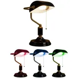 GLOBO Bankerlampe Gold