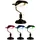 GLOBO Bankerlampe Gold