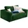 KAWOLA Doppelsessel MADELINE Loveseat Cord smaragd