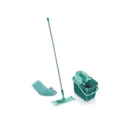 Leifheit Combi M Bodenwischer Set, 4-teilig 55379 , 1 Set = 1 Bodenwischer, 1 Mopp-Presse, 2 Wischbezüge